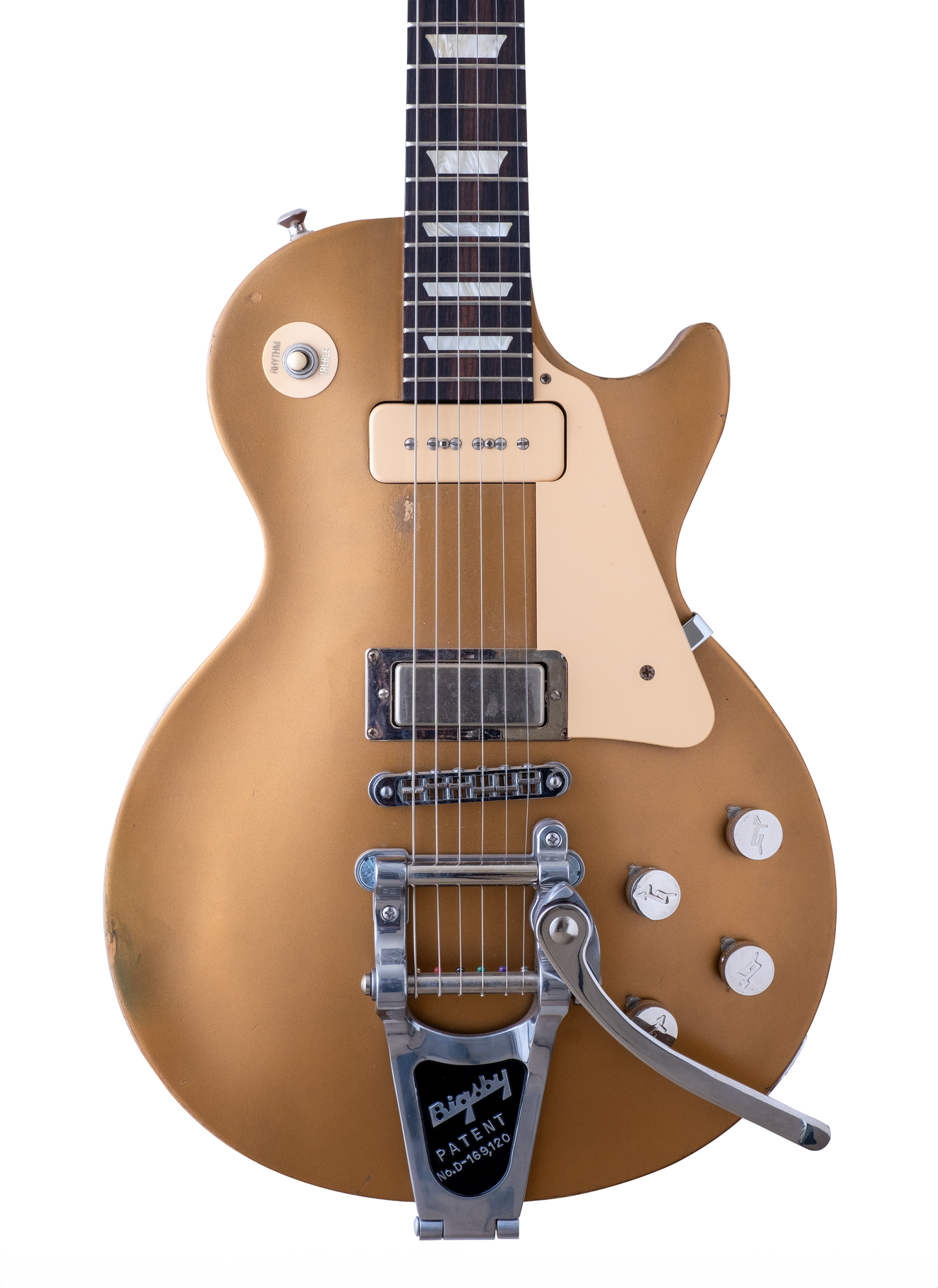 Gibson Les Paul Gold Top Studio Neil Young Tribute Electric Guitar 2011