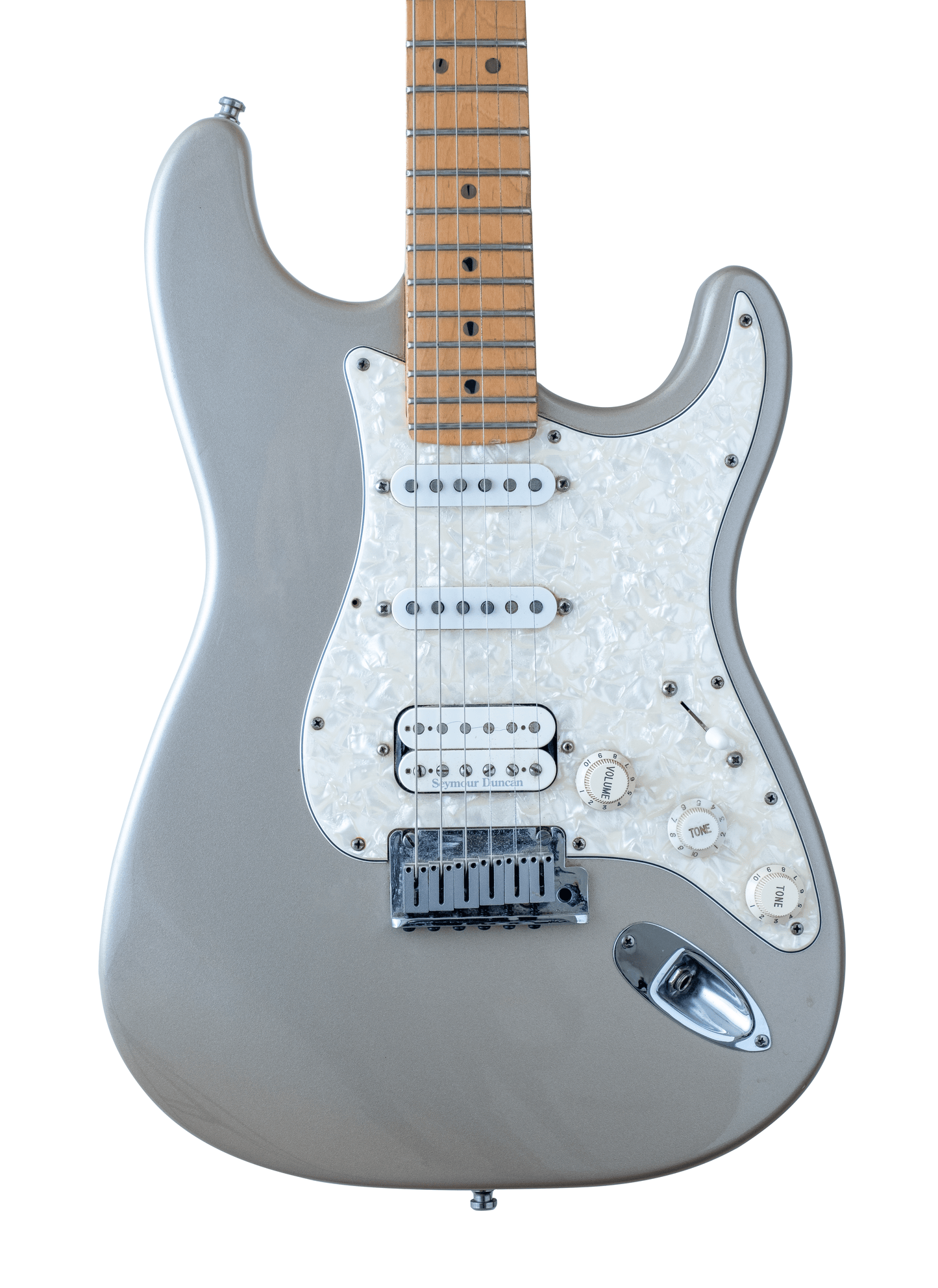Fender American Deluxe Fat Stratocaster Silver 1996